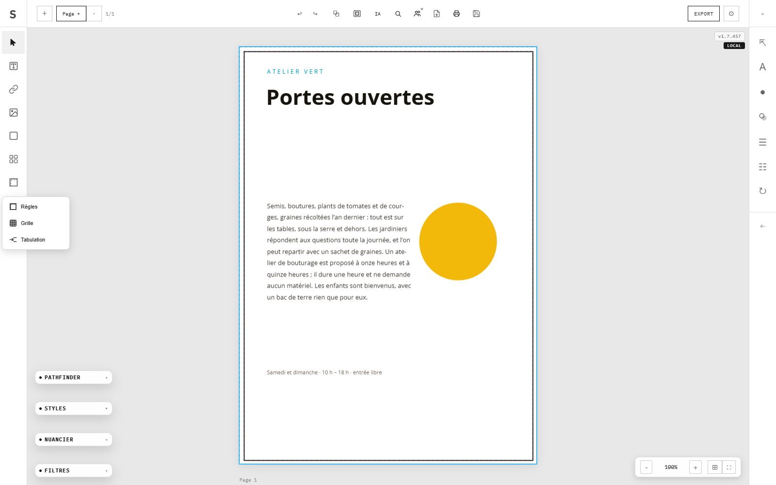 Règles et grilles